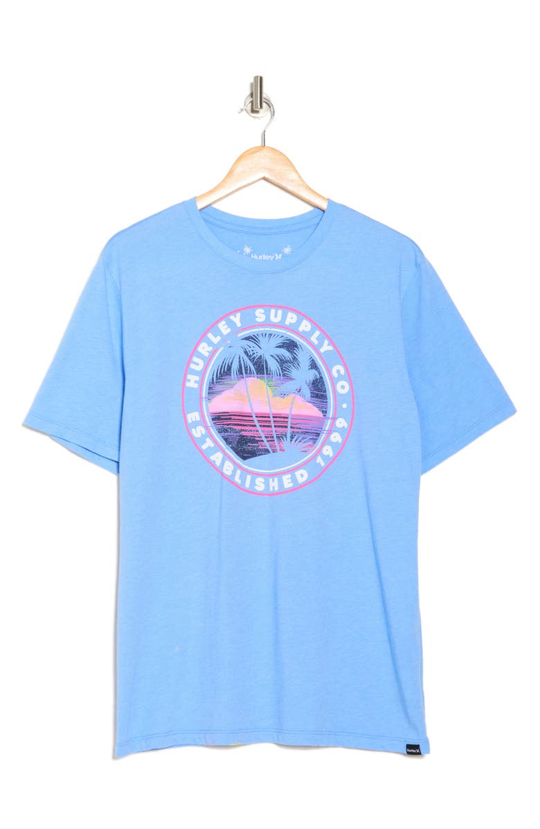 Hurley Everyday Wash Dah Sunset Brah Cotton Graphic T-Shirt, Alternate, color, 