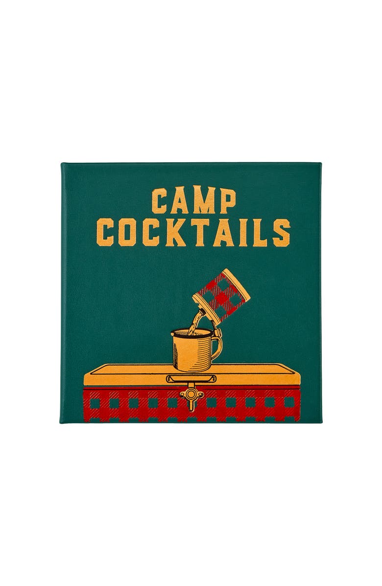 Graphic Image Camp Cocktails Leather Edition, Main, color, Green