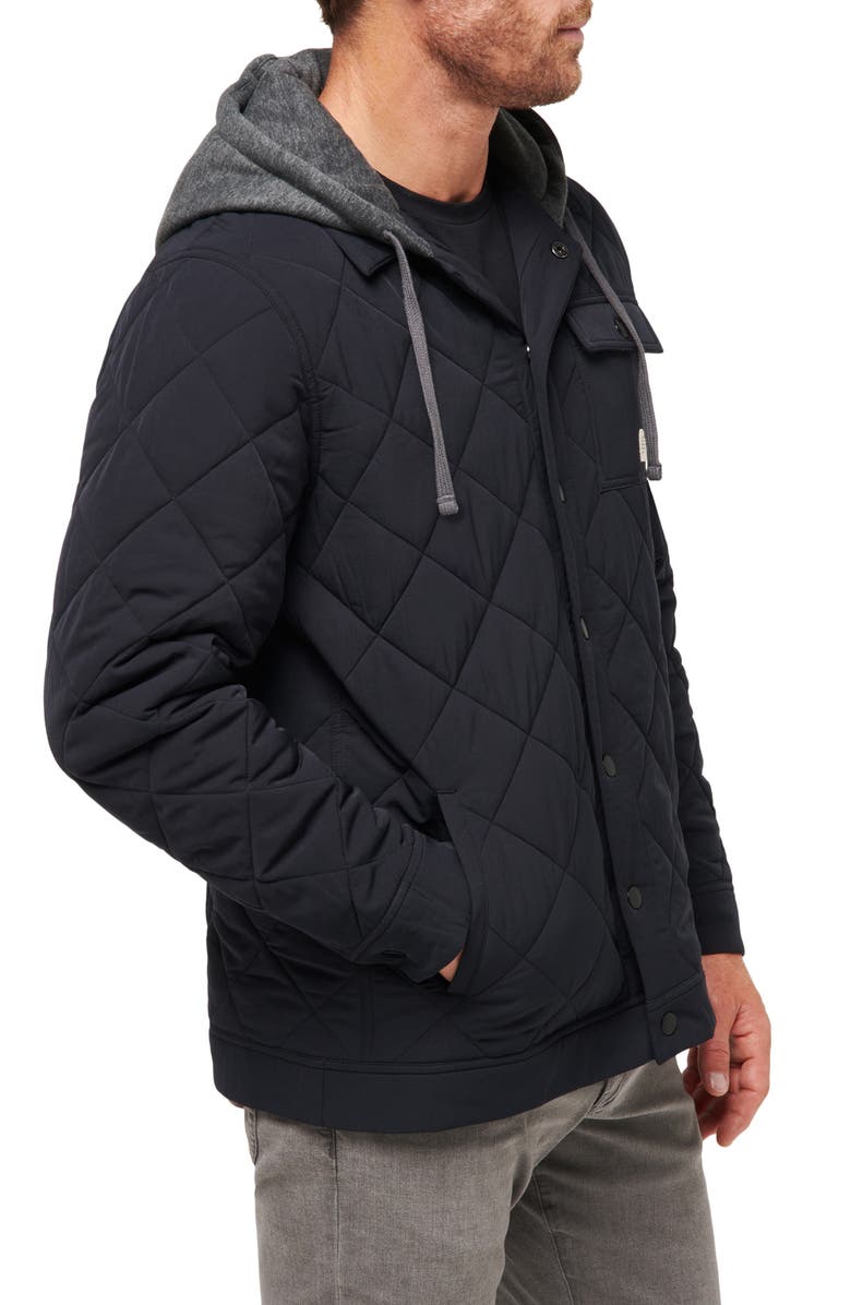 TravisMathew Grey Wave Jacket, Alternate, color, 
