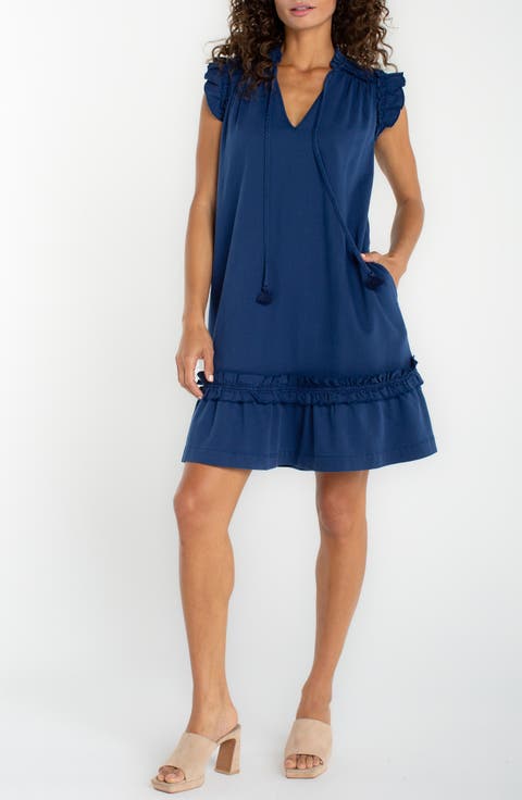 Flutter Sleeve Dress