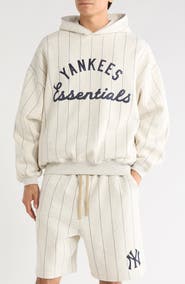 Fear of God Essentials x MLB Yankees Sport Cotton Blend Graphic Hoodie