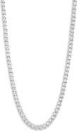 Nordstrom 3mm Cubic Zirconia Tennis Necklace