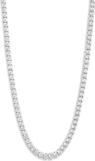 Nordstrom 3mm Cubic Zirconia Tennis Necklace