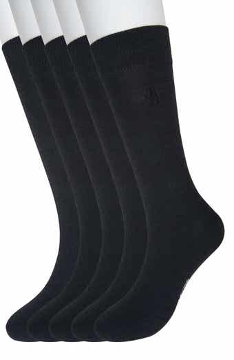 Original Penguin Solid Heather Mix 5-Pack Crew Socks