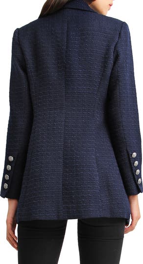 Princess Polly Textured Weave Blazer