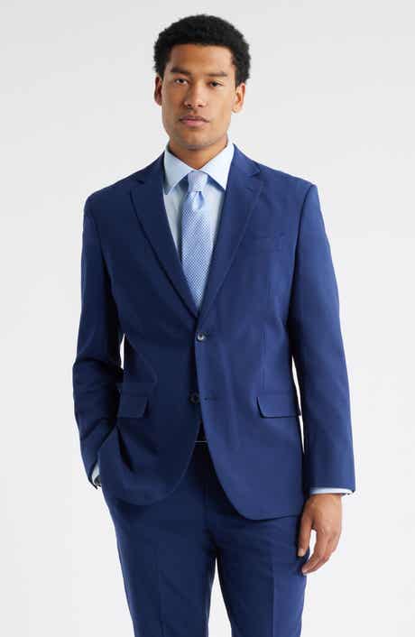 Nordstrom Henrik Trim Fit Solid Stretch Wool Suit Jacket