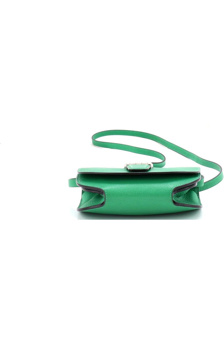 Pre-Owned Hermes Convoyeur Crossbody Bag Evercolor Mini, Alternate, color, Green