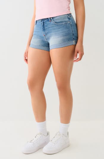 Jennie Cuffed Denim Shorts