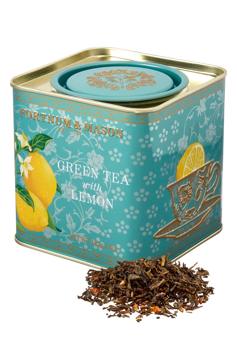 Fortnum
Mason Green Tea with Lemon Loose Leaf Caddy, Main, color, Lemon