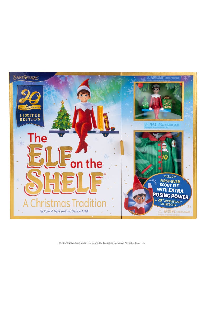 Elf on the Shelf The Elf on the Shelf Limited Edition 20th Anniversary Gift Set, Alternate, color, Multi