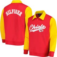 Tommy Hilfiger Men's Tommy Hilfiger Red/Gold Kansas City Chiefs Aiden Quarter-Zip Sweatshirt
