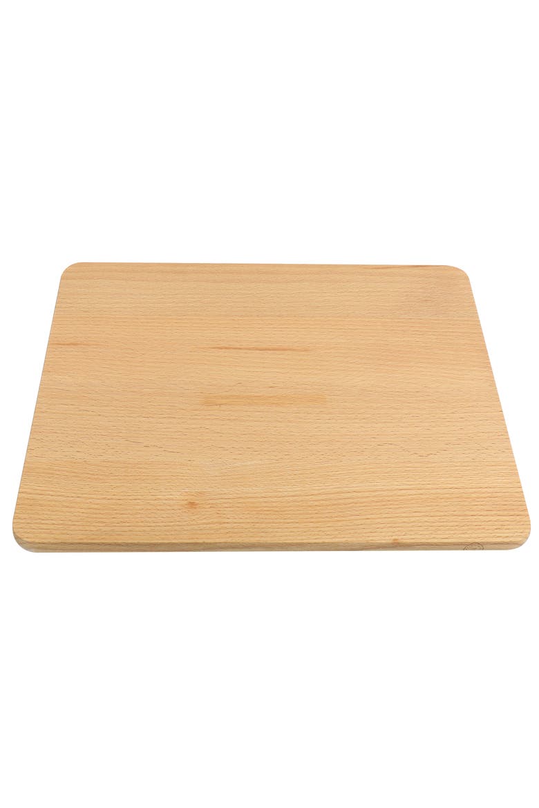 14 x 11 inch Beech Wood Cutting Board, Alternate, color, Brown