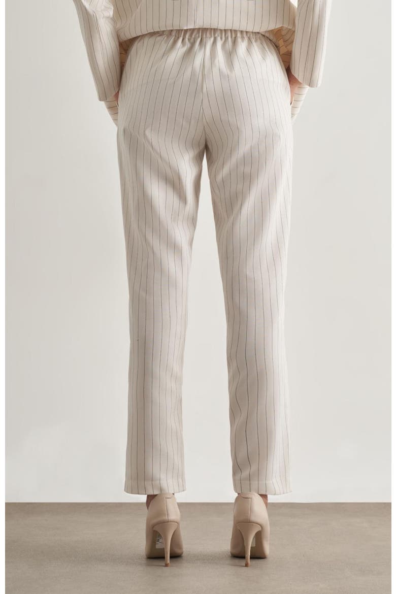 Drawstring Summer Pants, Alternate, color, Ecru