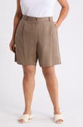 Eileen Fisher Organic Linen Walking Shorts