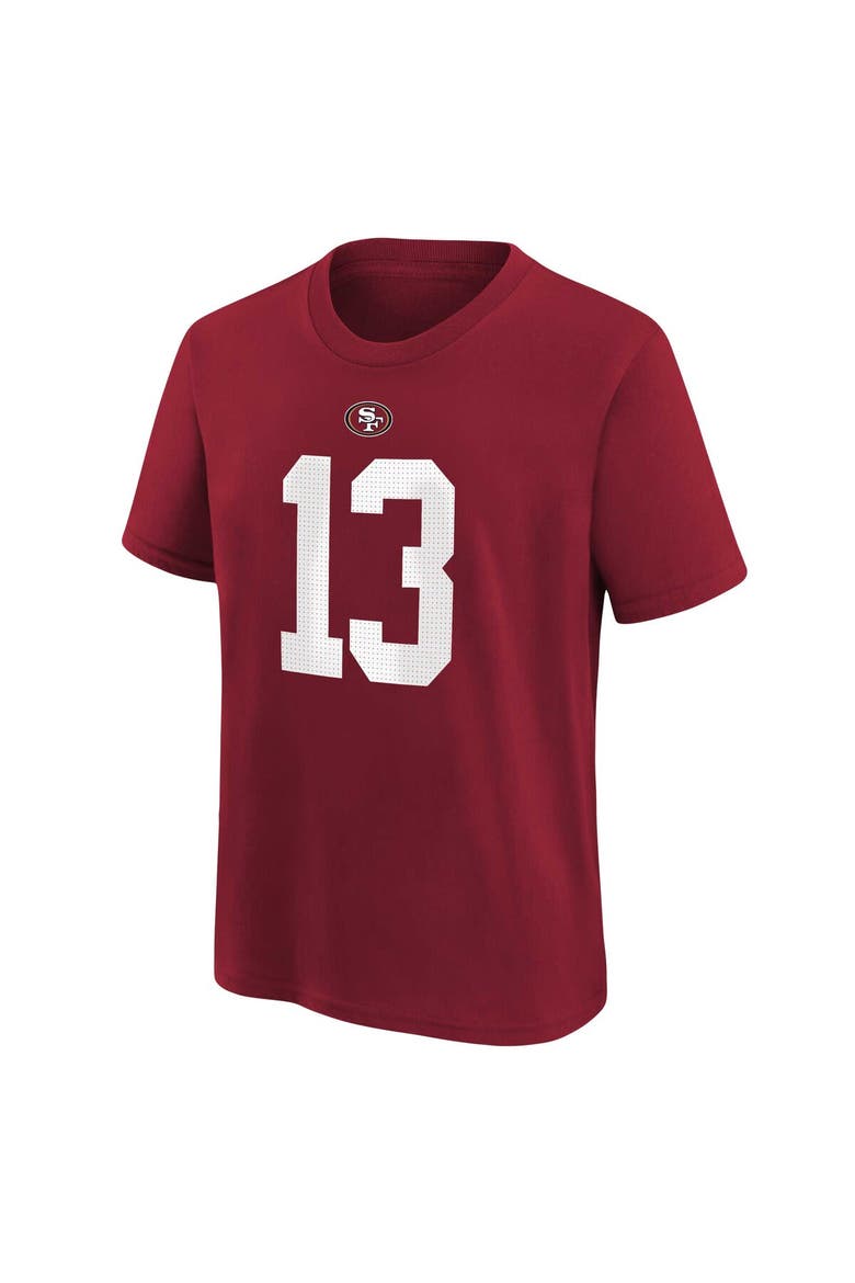 Preschool Nike Brock Purdy Scarlet San Francisco 49ers Player Name & Number T-Shirt, Alternate, color, Scarlet