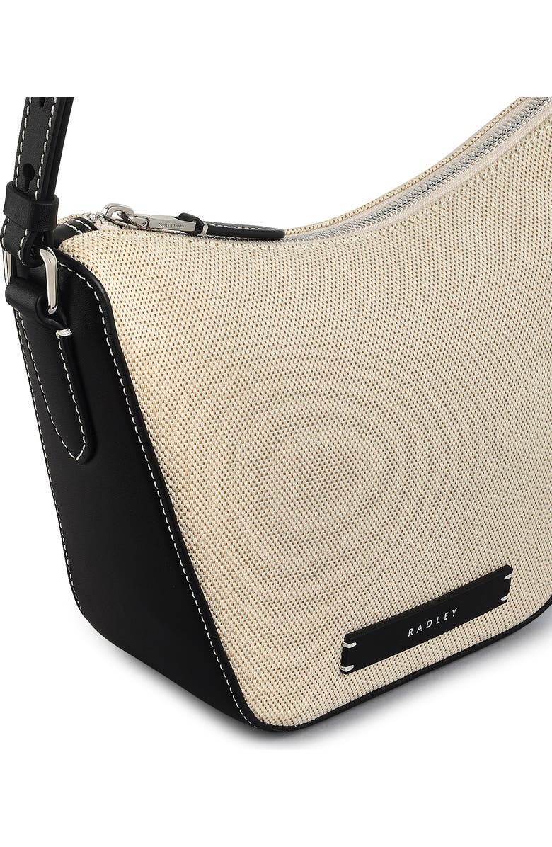 Radley Oak Street - Canvas Small Ziptop Crossbody Bag, Alternate, color, Natural