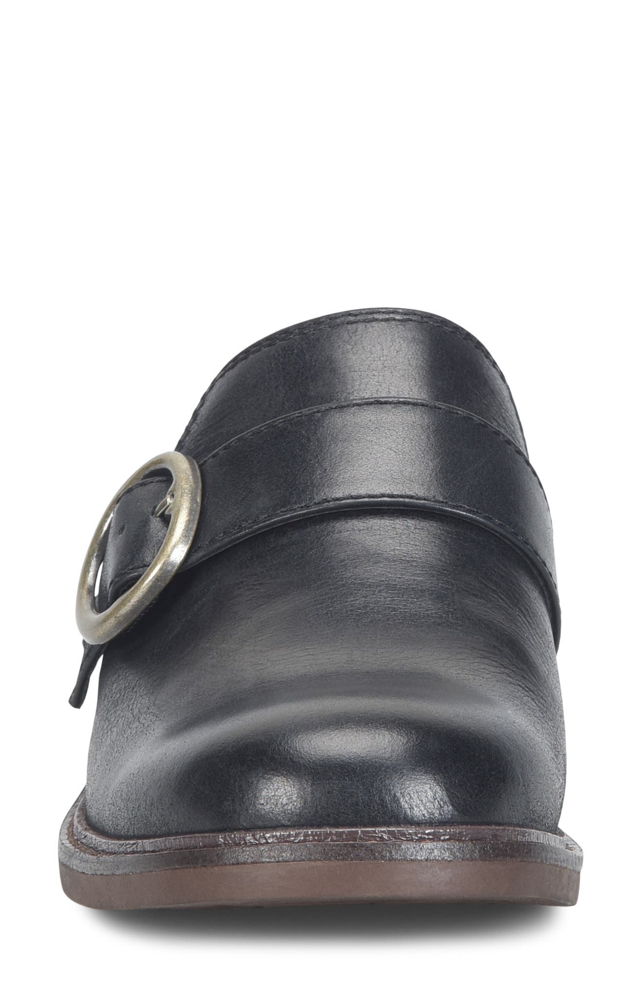 Söfft Tiffany Buckle Clog, Alternate, color, Black
