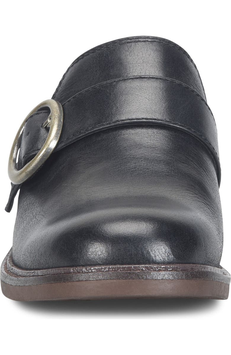 Söfft Tiffany Buckle Clog, Alternate, color, Black
