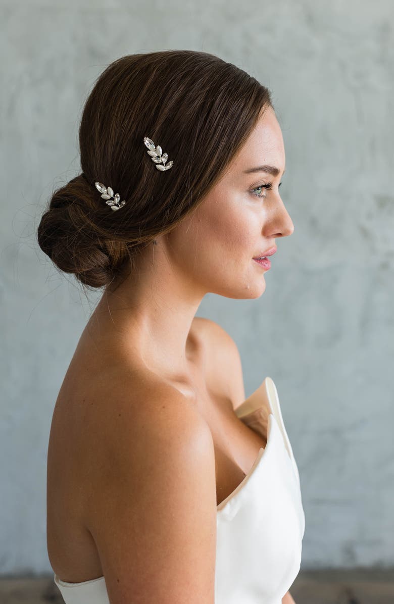 Brides & Hairpins Vanessa Set of 2 Hair Pins, Alternate, color, 