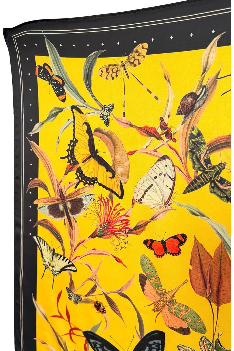 Scarf Butterfly 1, Alternate, color, Yellow