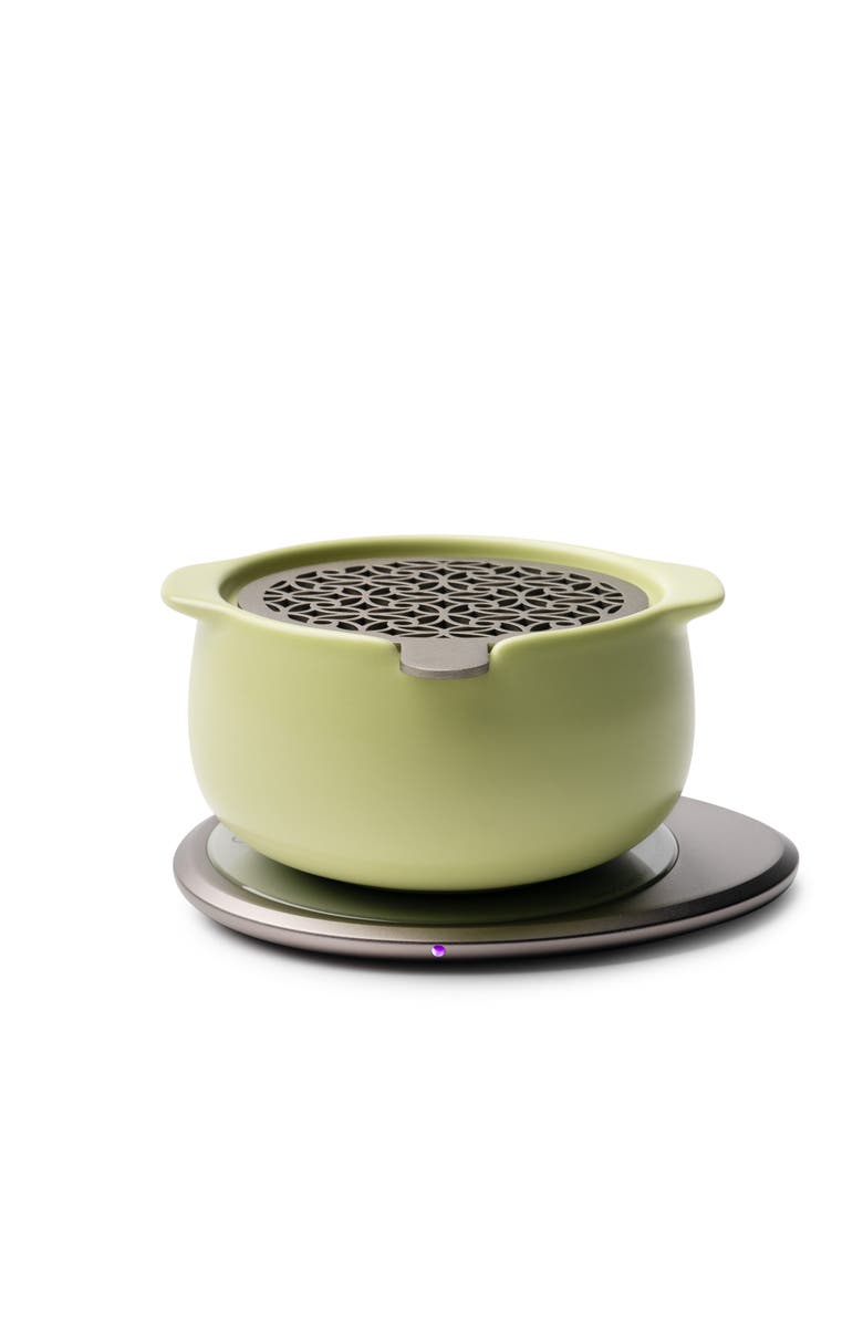 OHOM INC Jun Self-heating Diffuser Set, Main, color, Verde Green