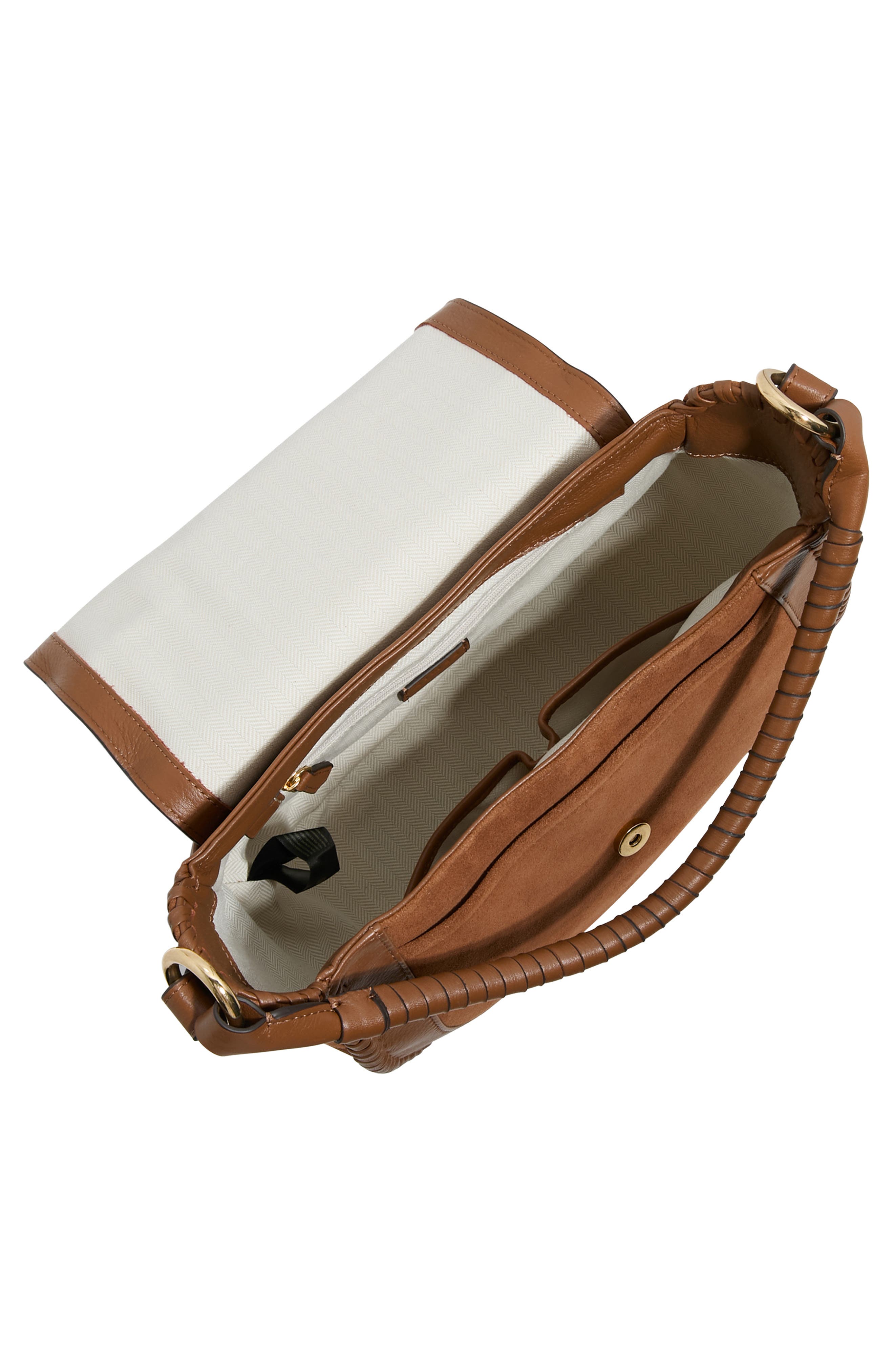 Willow Convertible Leather Shoulder Bag, Alternate, color, CHESTNUT