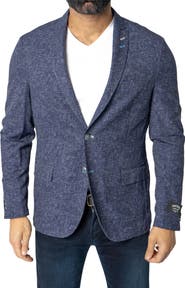 Maceoo Descartes Unconstructed Nazarene Blue Blazer