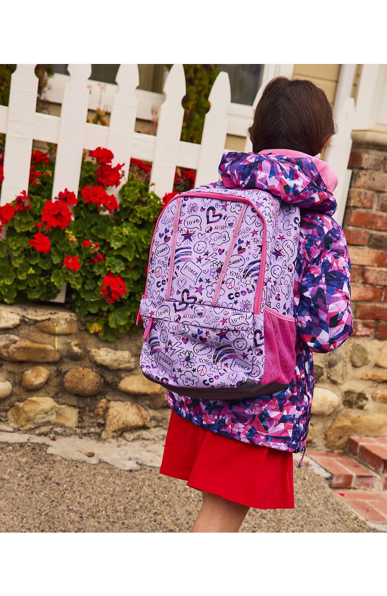  Fuchsia Pink Doodles