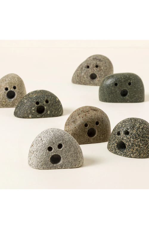 Sea Stones Garden Ghosts Set Of 3 In Multi