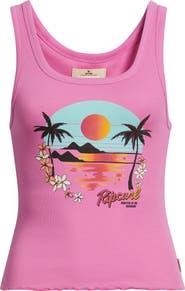Rip Curl Hotel Malibu Graphic Tank