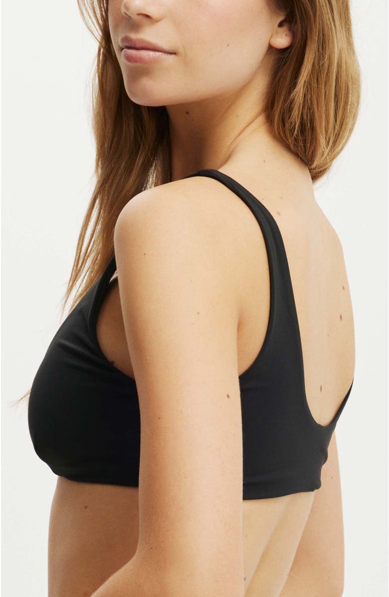 COTTON ON BODY Women's Smoothing Plunge Front Bikini Top, Alternate, color, 