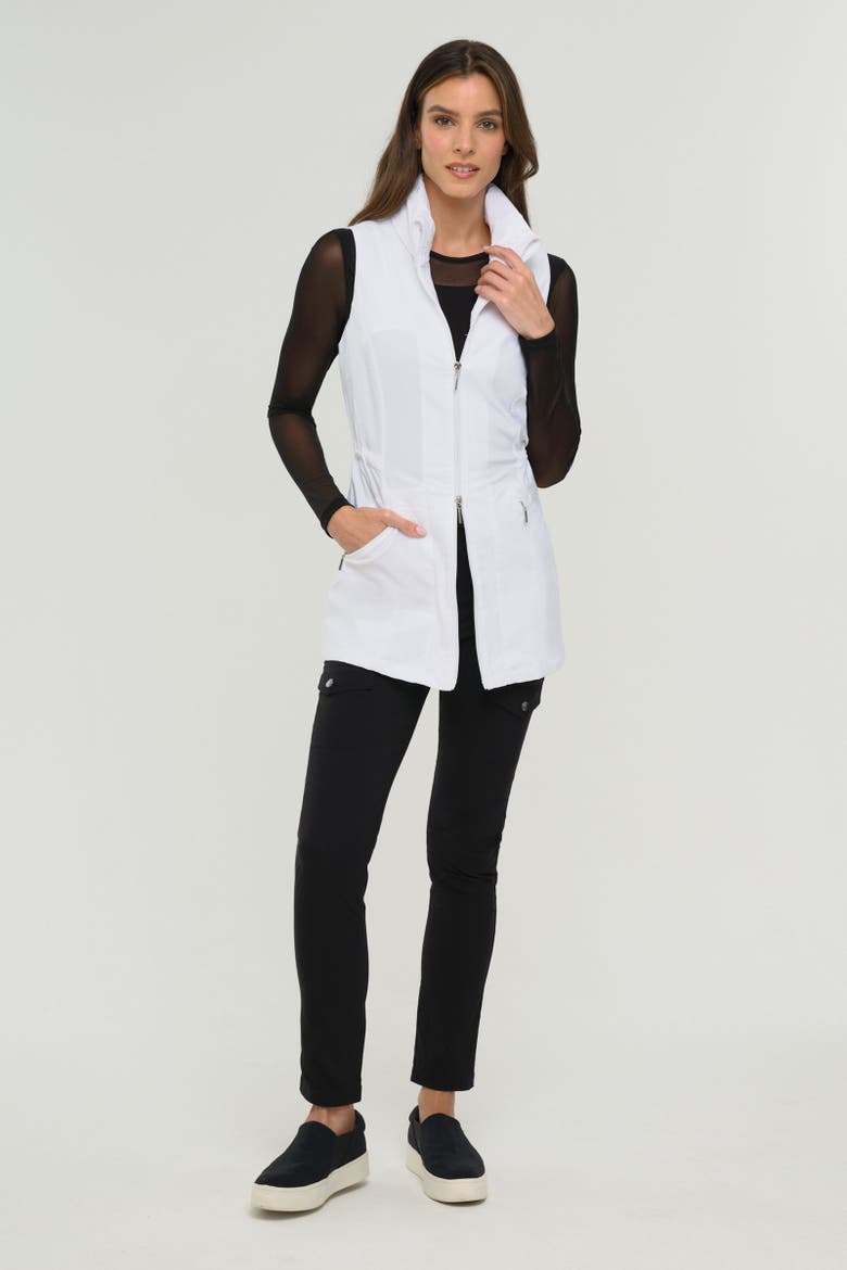 Delaney Travel Vest, Main, color, White