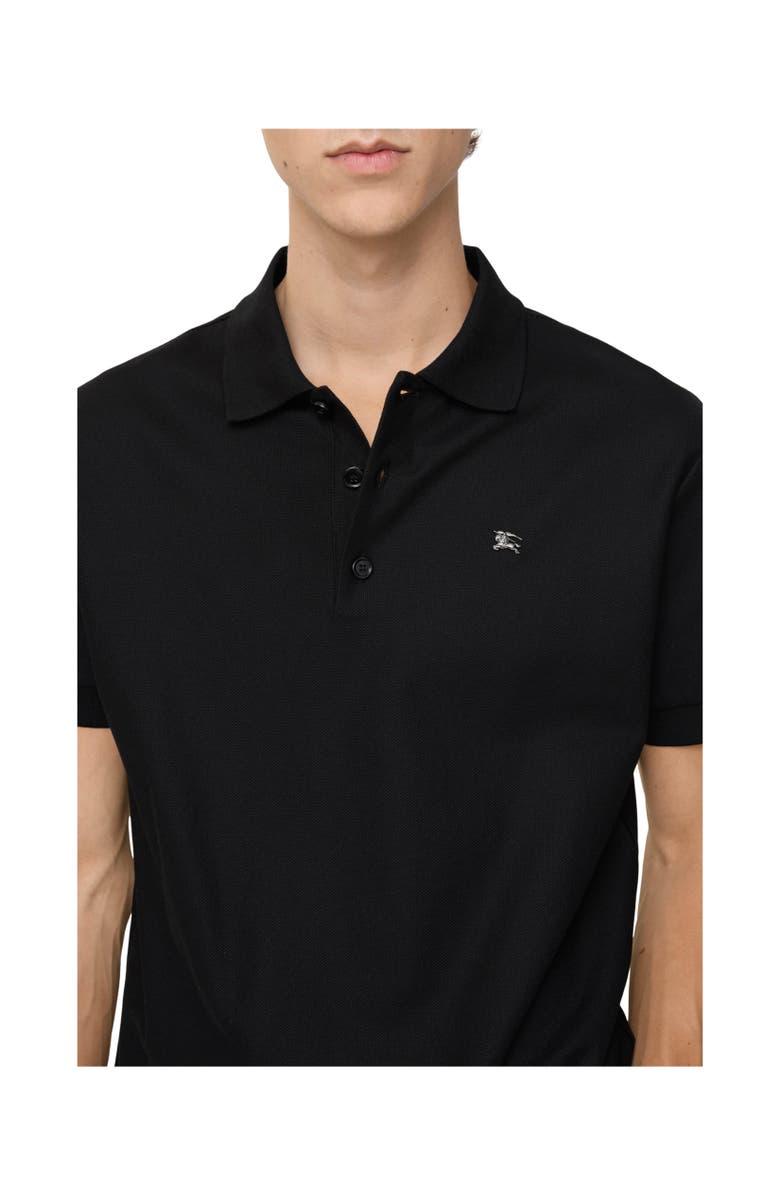 Burberry Metal Knight Cotton Polo Shirt, Alternate, color,
