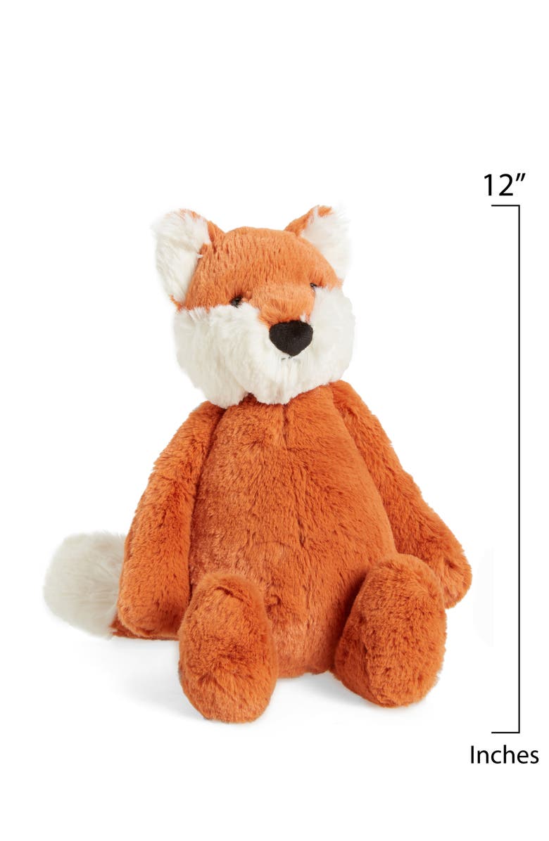 Jellycat Medium Bashful Fox Cub Stuffed Animal, Alternate, color, 