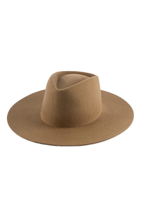 Dakota Wide Brim Felt Hat