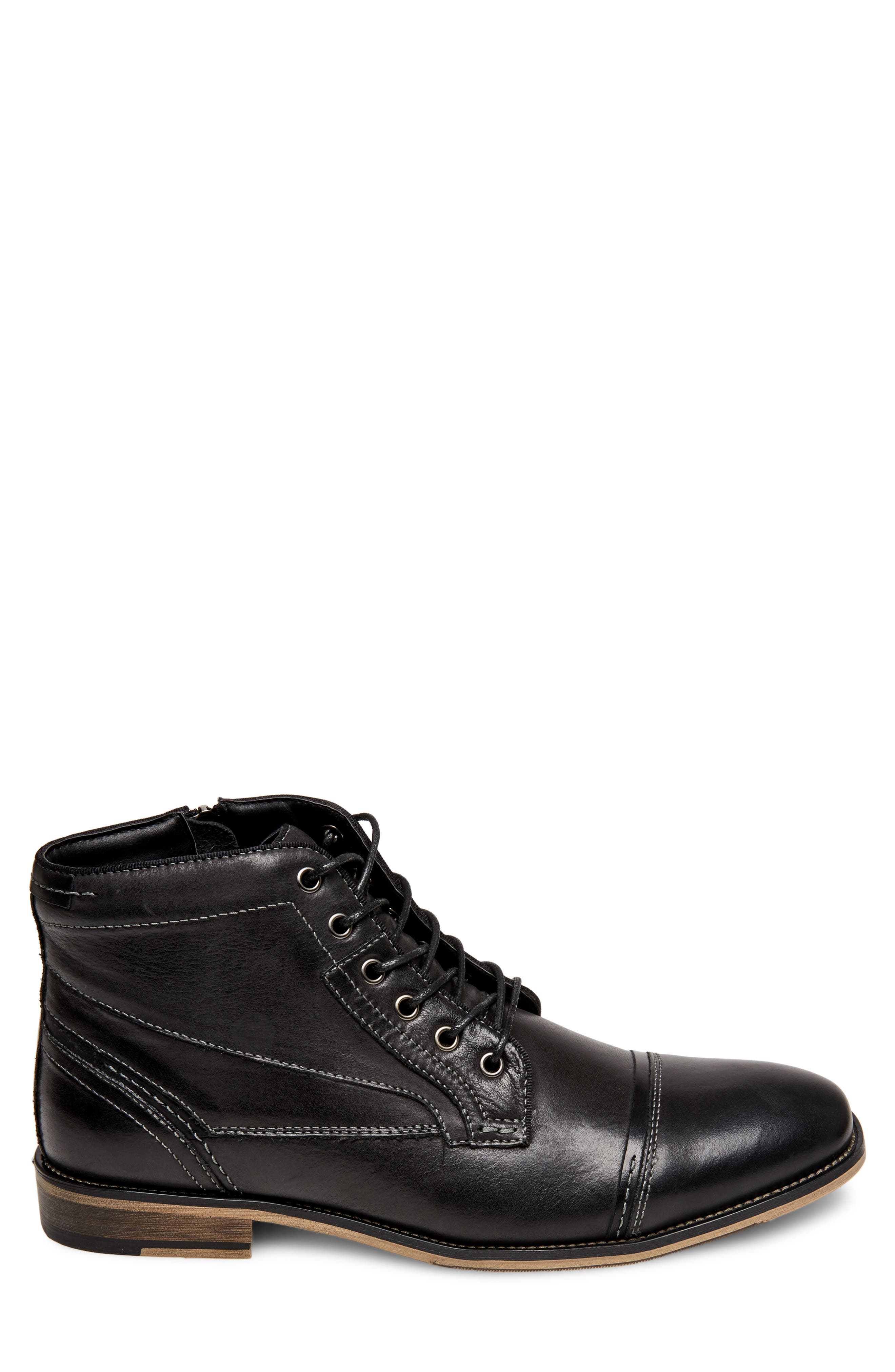 Steve Madden Jeffries Cap Toe Boot, Alternate, color, 