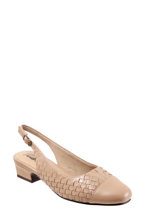 Dea Woven Slingback Pump (Women)