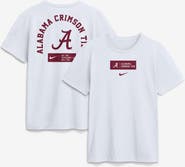Nike Men's Nike White Alabama Crimson Tide Primetime Crew T-Shirt