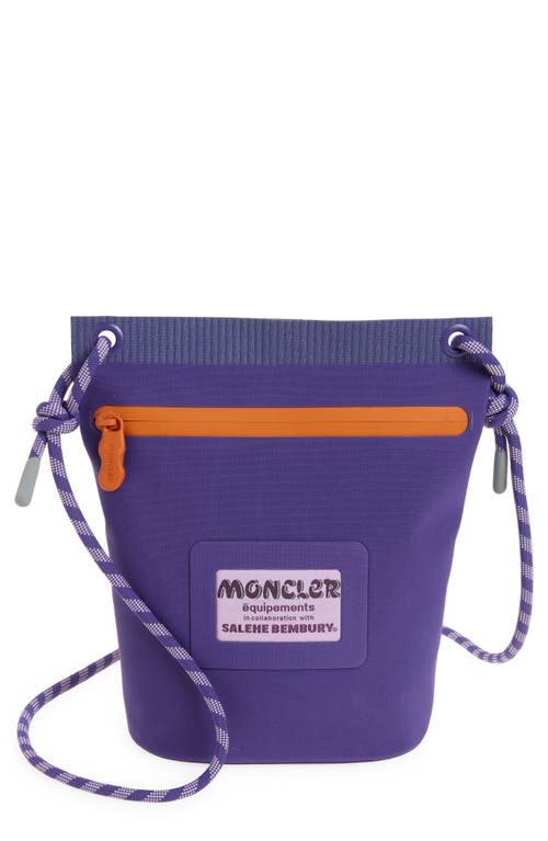 Moncler X Salehe Bembury Amoeba Shoulder Bag In Purple