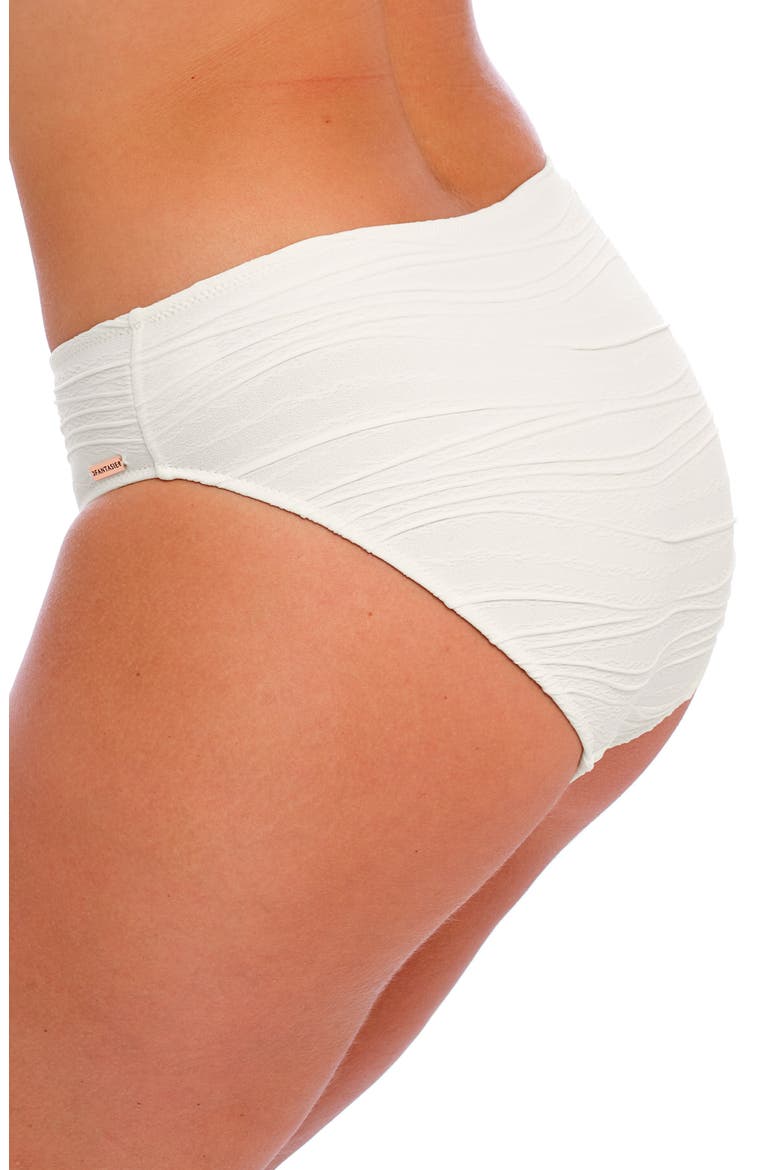 Beach Waves Mid Rise Bikini Bottoms, Alternate, color, LINEN