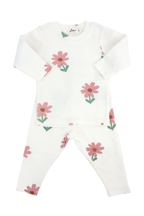 OH BABY OH BABY! PICKING DAISIES PRINT TWO PIECE SET