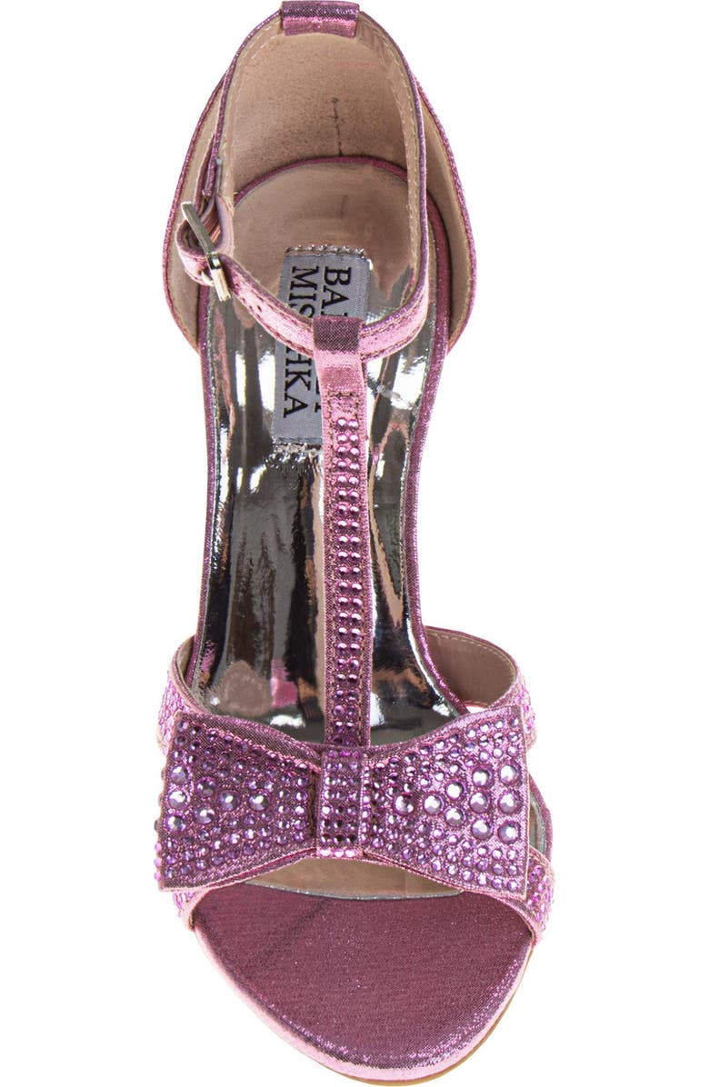 BADGLEY MISCHKA Kayla Heel Dress Sandals for Girls', Elegant and Stylish, Alternate, color, Pink