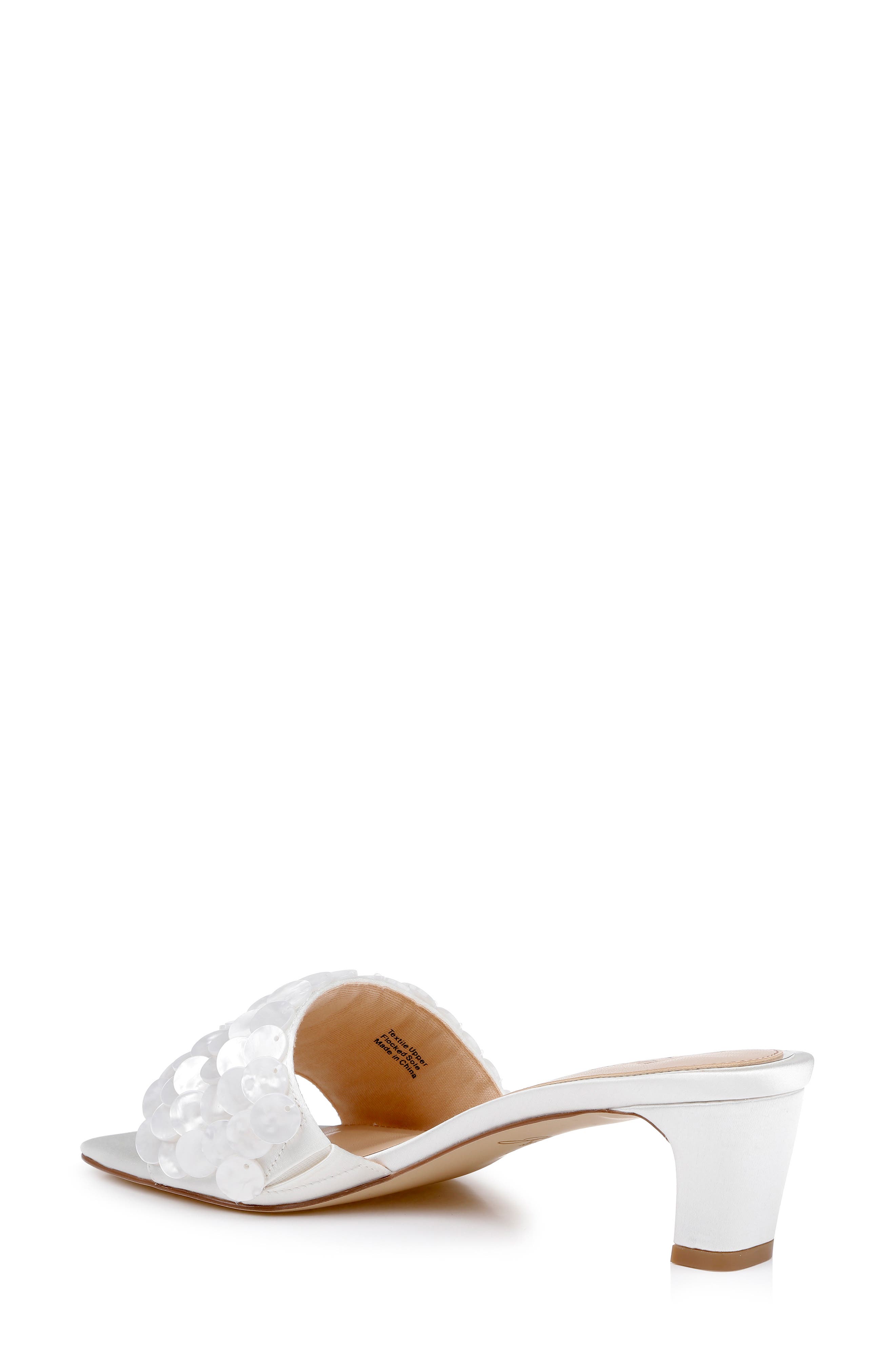 Pacific Block Heel Sandal, Alternate, color, IVORY SATIN