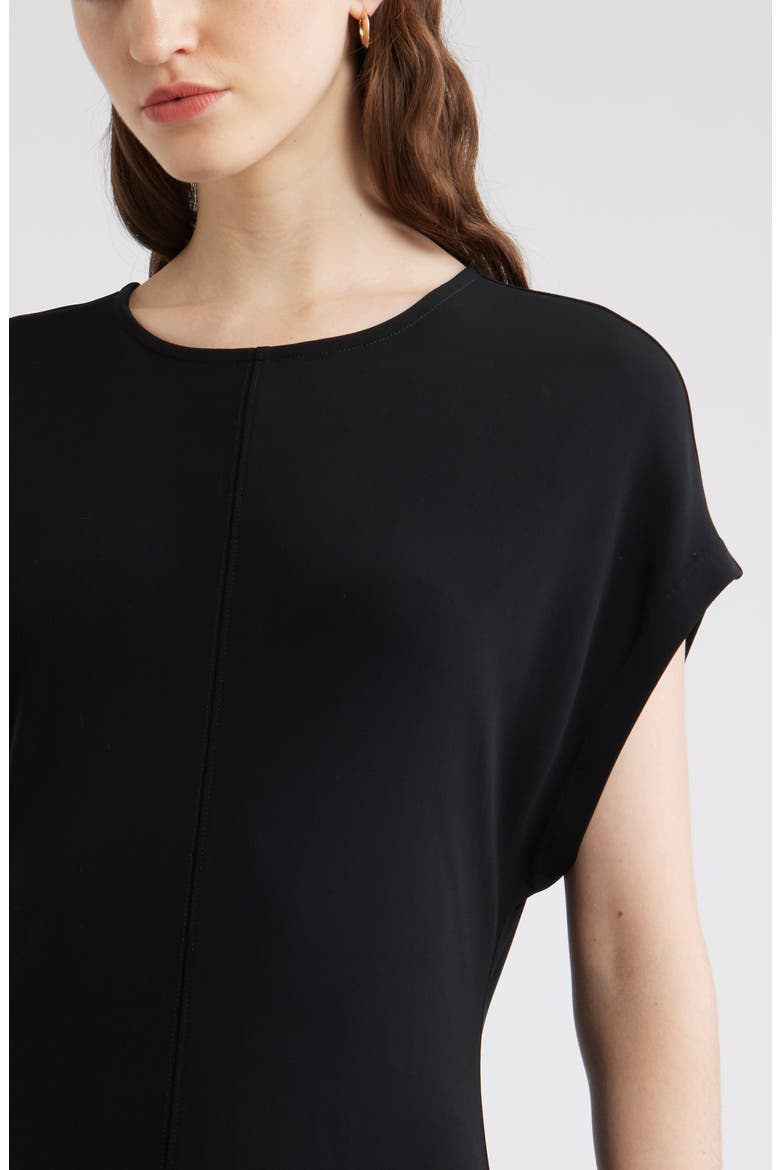 Dolman Sleeve Maxi Dress, Alternate, color, BLACK