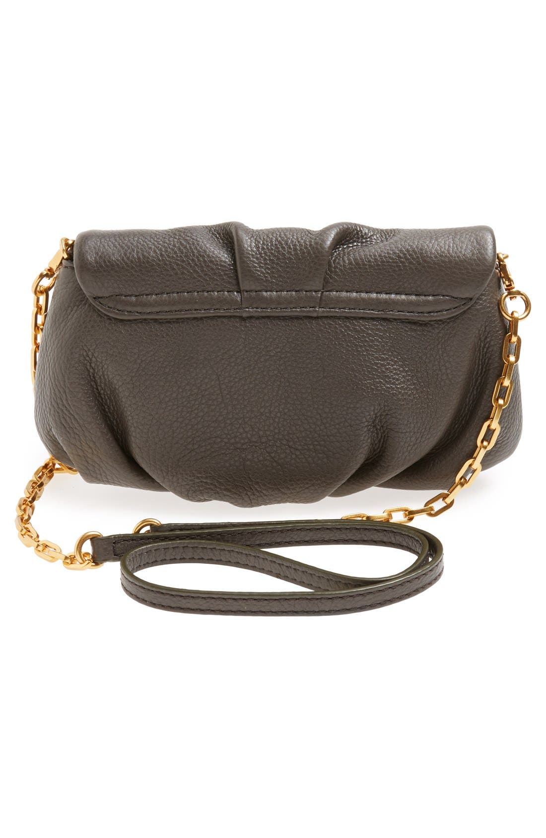 MARC BY MARC JACOBS 'Classic Q - Karlie' Crossbody Flap Bag, Alternate, color, FADED ALUMINUM