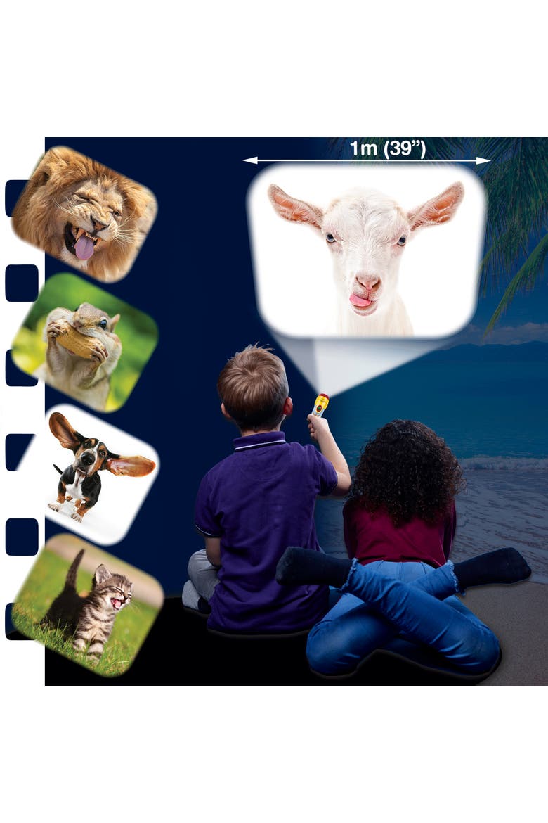 Funny Animals Torch and Projector, Alternate, color, Multicolored