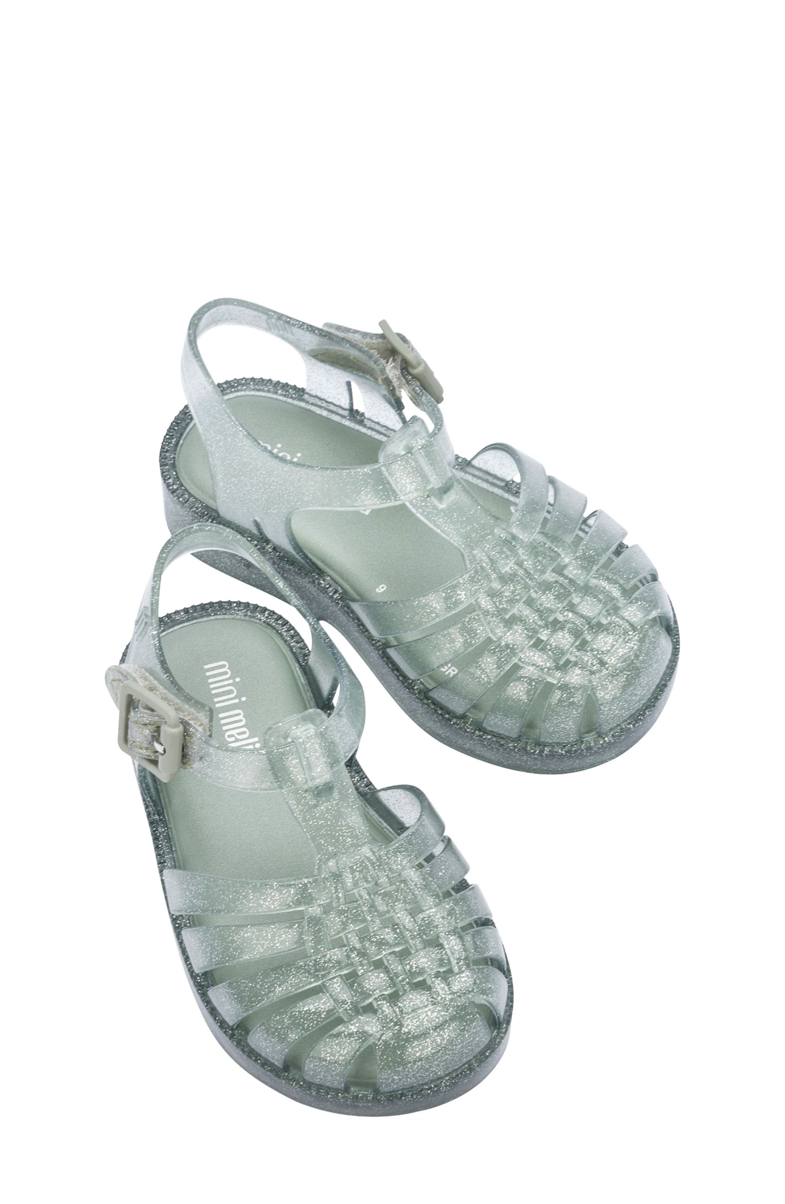Possession Jelly Sandal, Alternate, color, GREEN