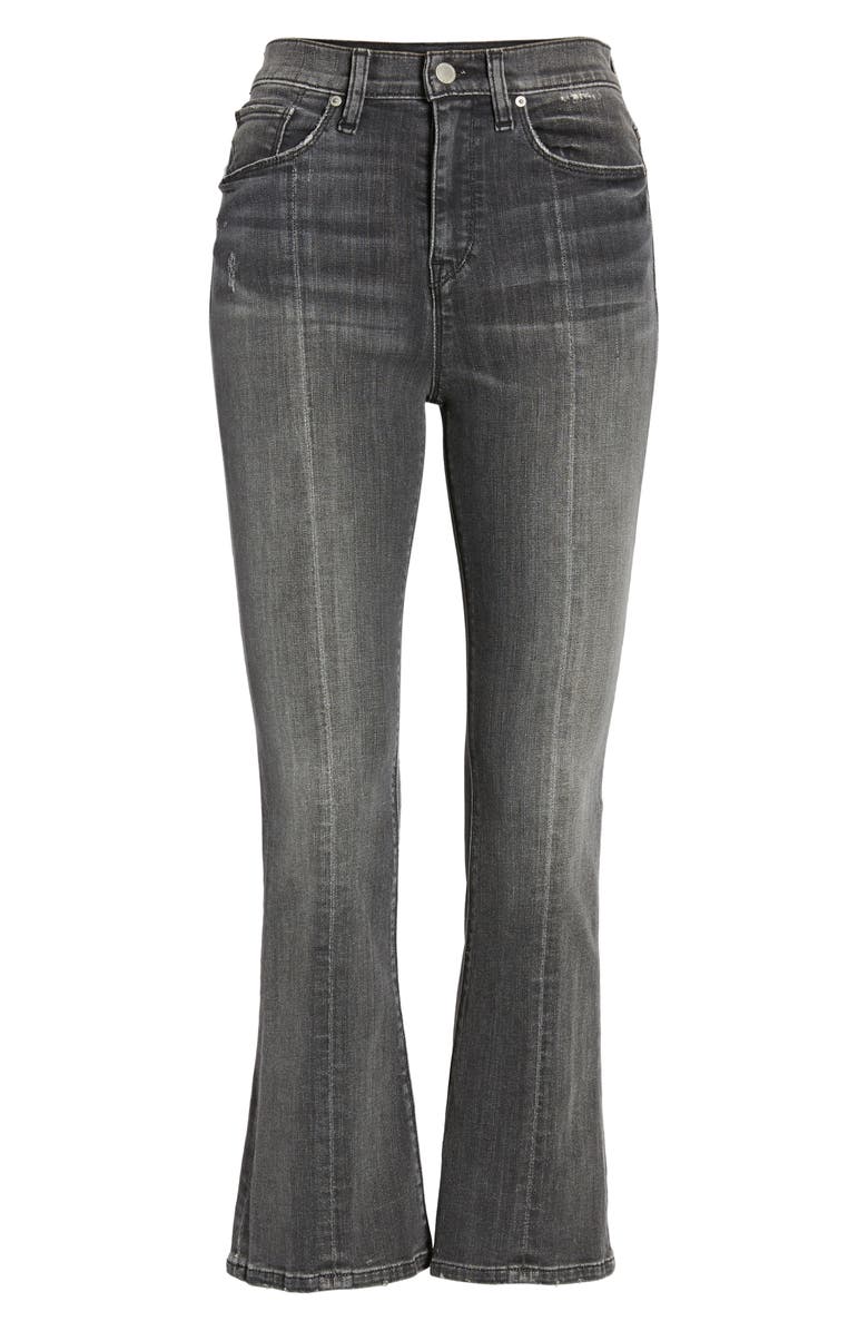 Hudson Jeans Holly High Waist Crop Flare Jeans, Alternate, color, 