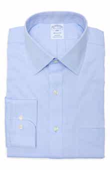 Brooks Brothers <p>Regular Fit Non-Iron Cotton Dress Shirt (Big & Tall)</p>