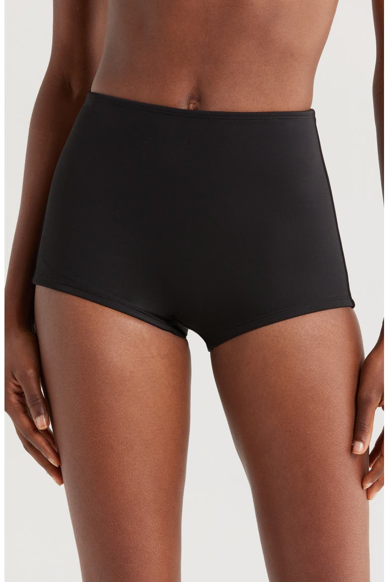 Good Compression Swim Shorts, Main, color, BLACK001